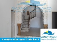 Villa route El Ain km 3 en deux étages